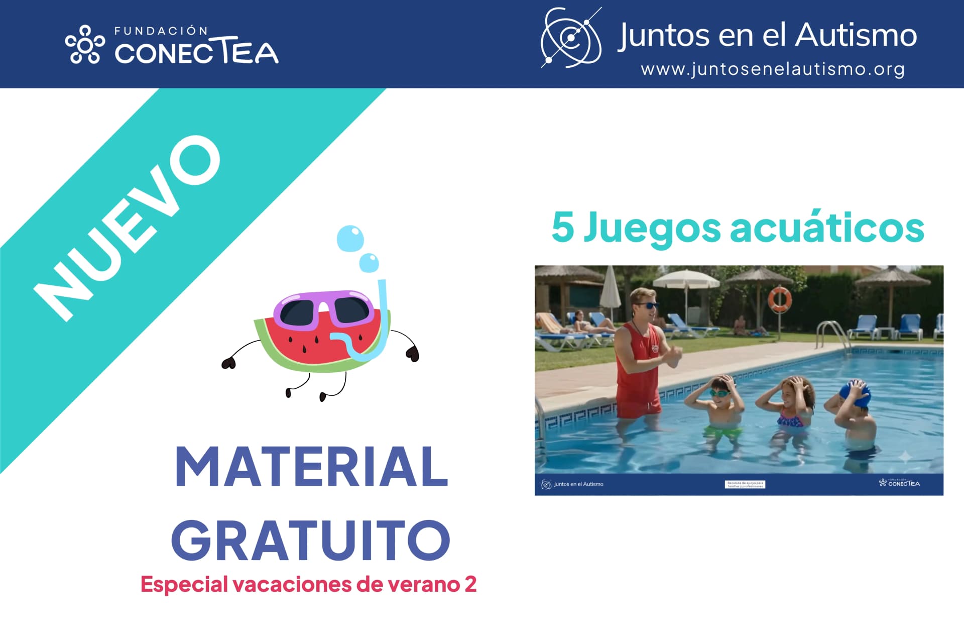 Materiales verano juntosenelautismo 2