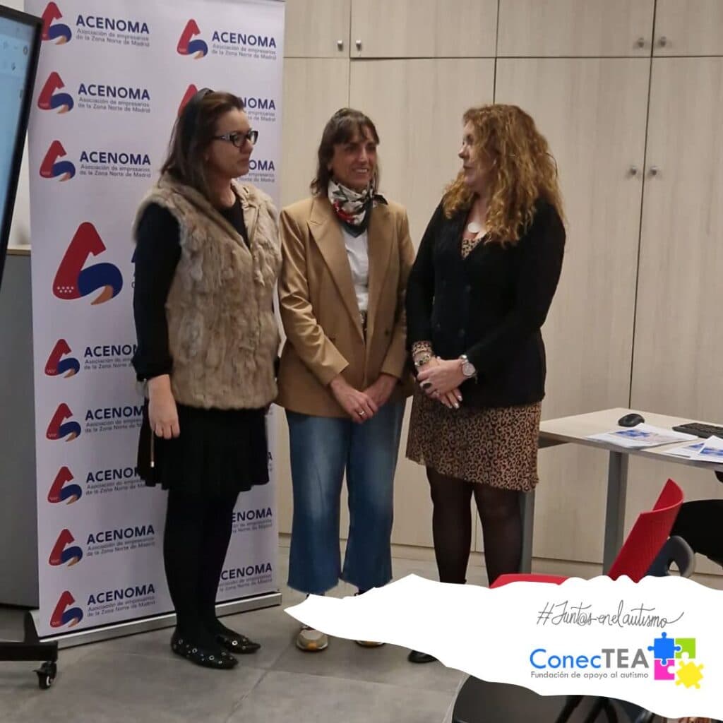 Miembros de ACENOMA visitan las instalaciones de Fundación ConecTEA - Embedded Image 1