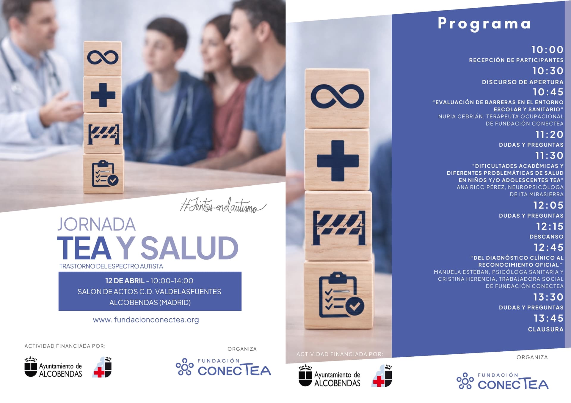 Flyer Jornada TEA y Salud