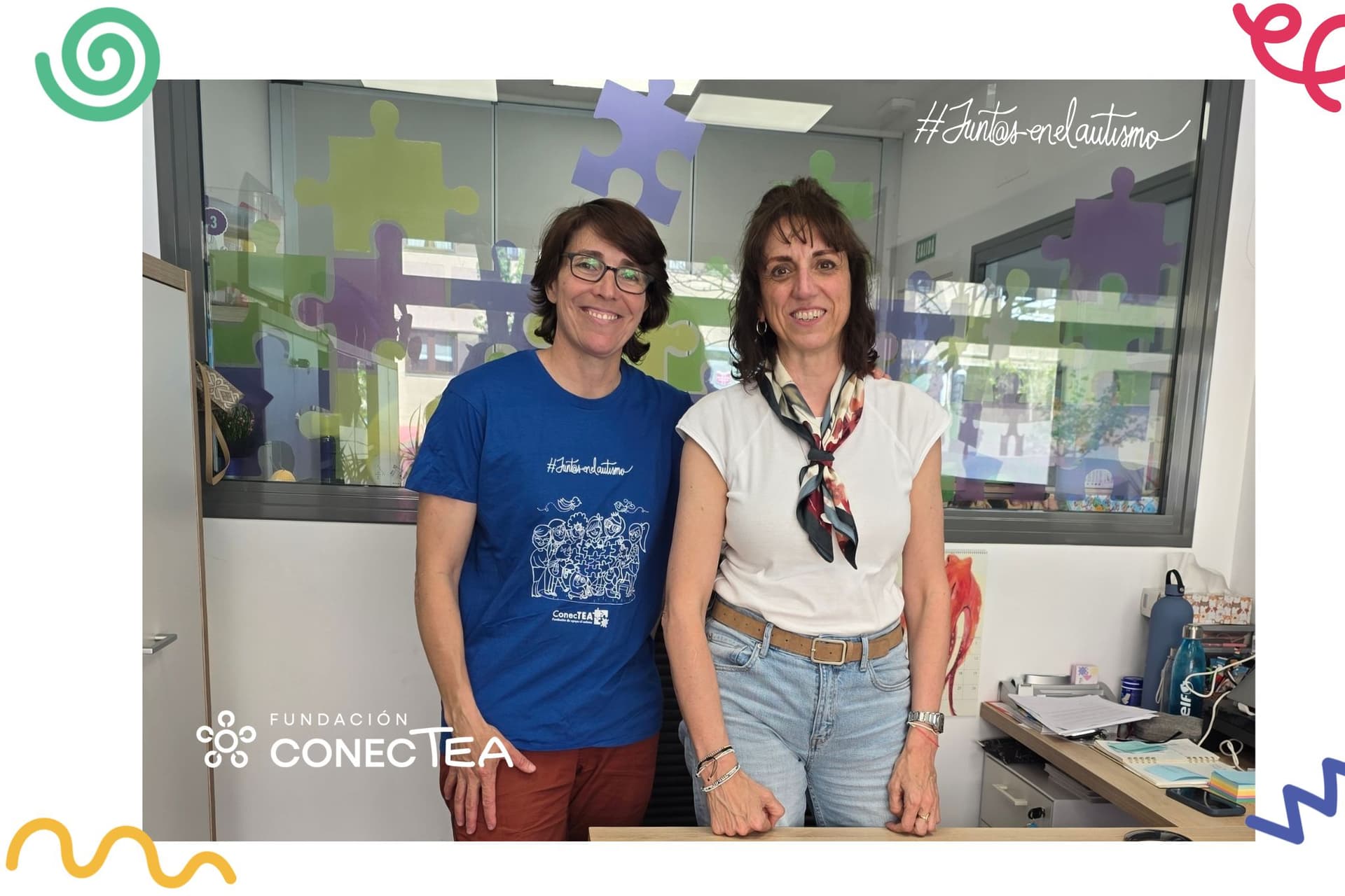 Visita Vanesa Almeida Fundación ConecTEA
