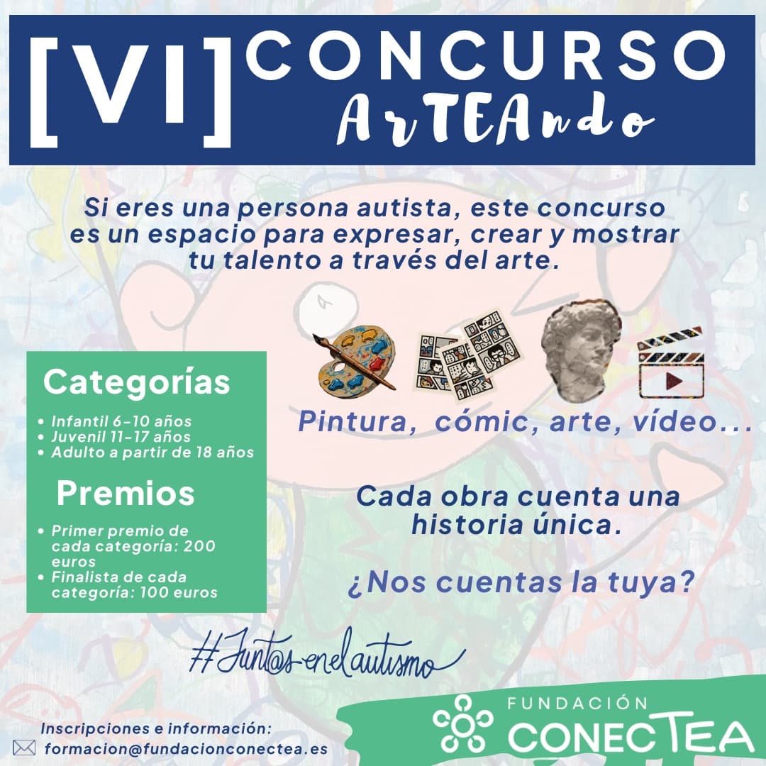 Concurso VI ArTEAndo Fundación ConecTEA