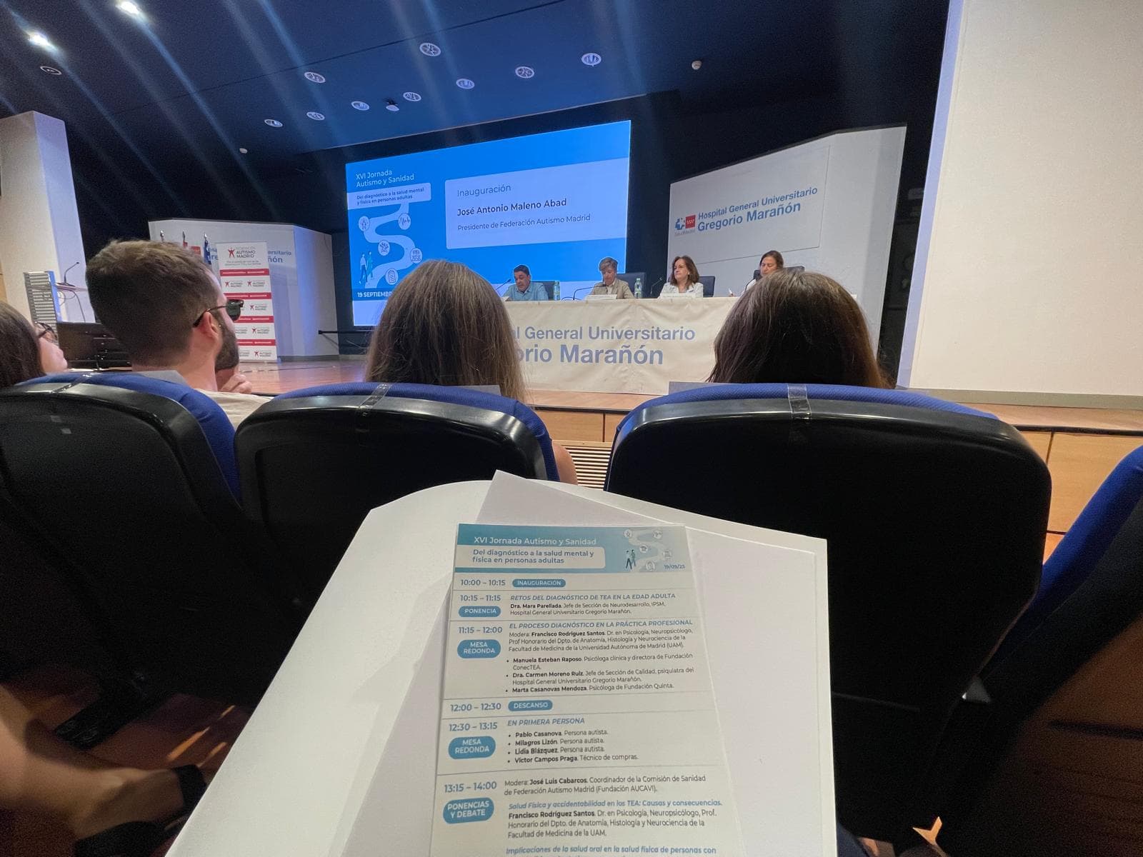 Imagen Jornada Autismo y Sanidad Mesa Inaugural