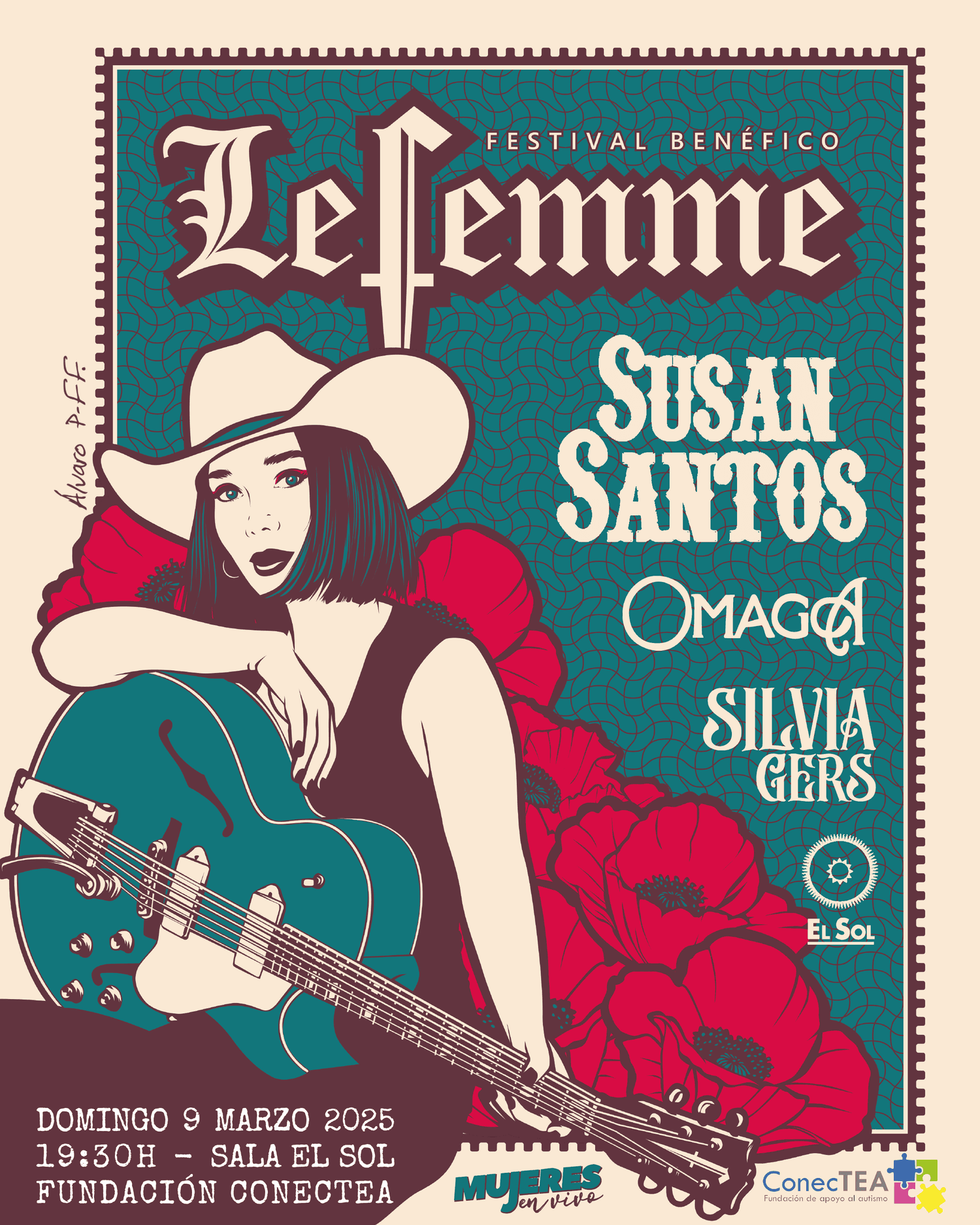 El festival Lefemme reúne a Susan Santos, Omaga y Silvia Gers a beneficio de Fundación ConecTEA - Hero Image