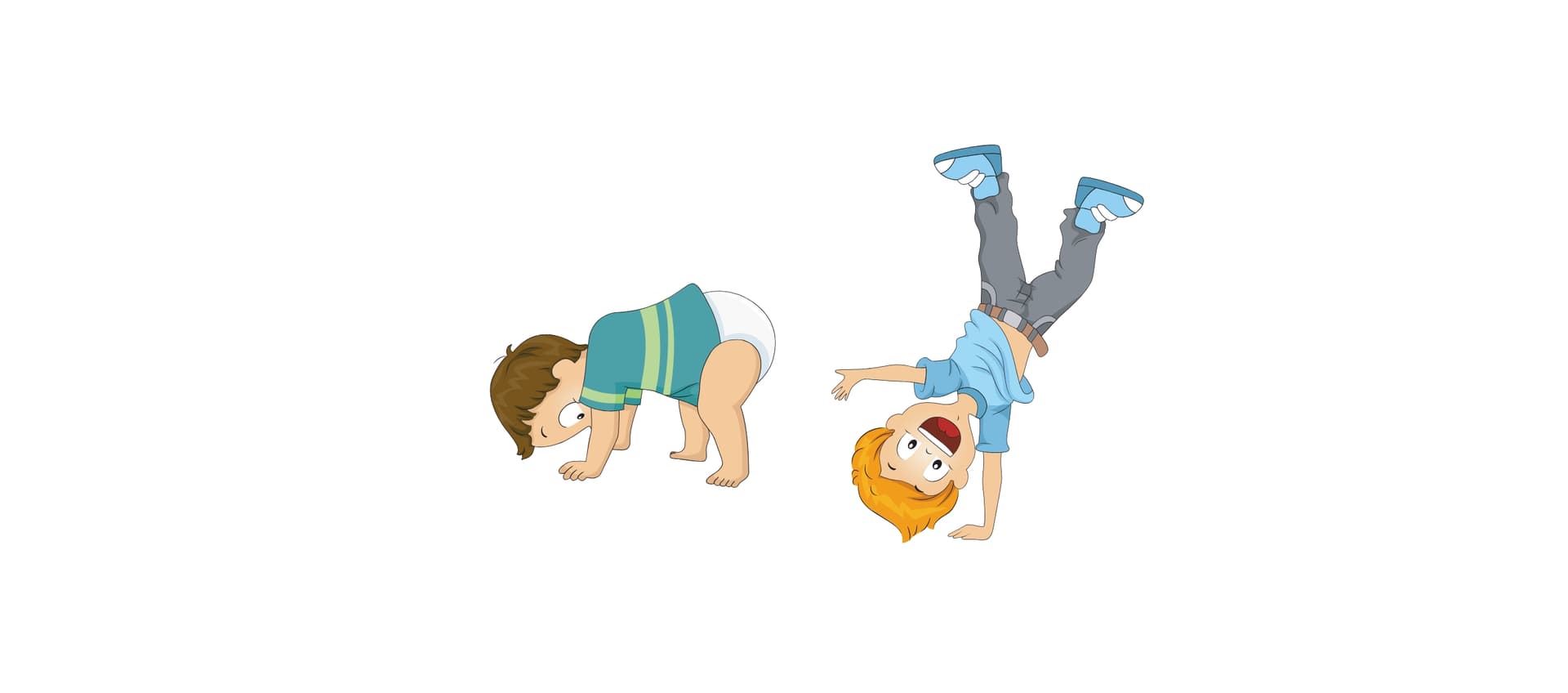 Imagen Baja destreza motriz No tiene noción del peligro