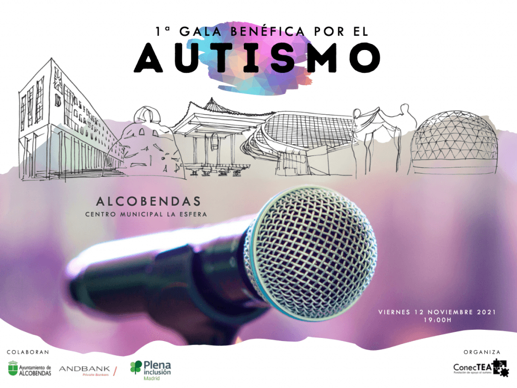 La primera Gala Benéfica #JuntosenelAutismo tendrá lugar el próximo viernes 12 de noviembre en Alcobendas - Embedded Image 1
