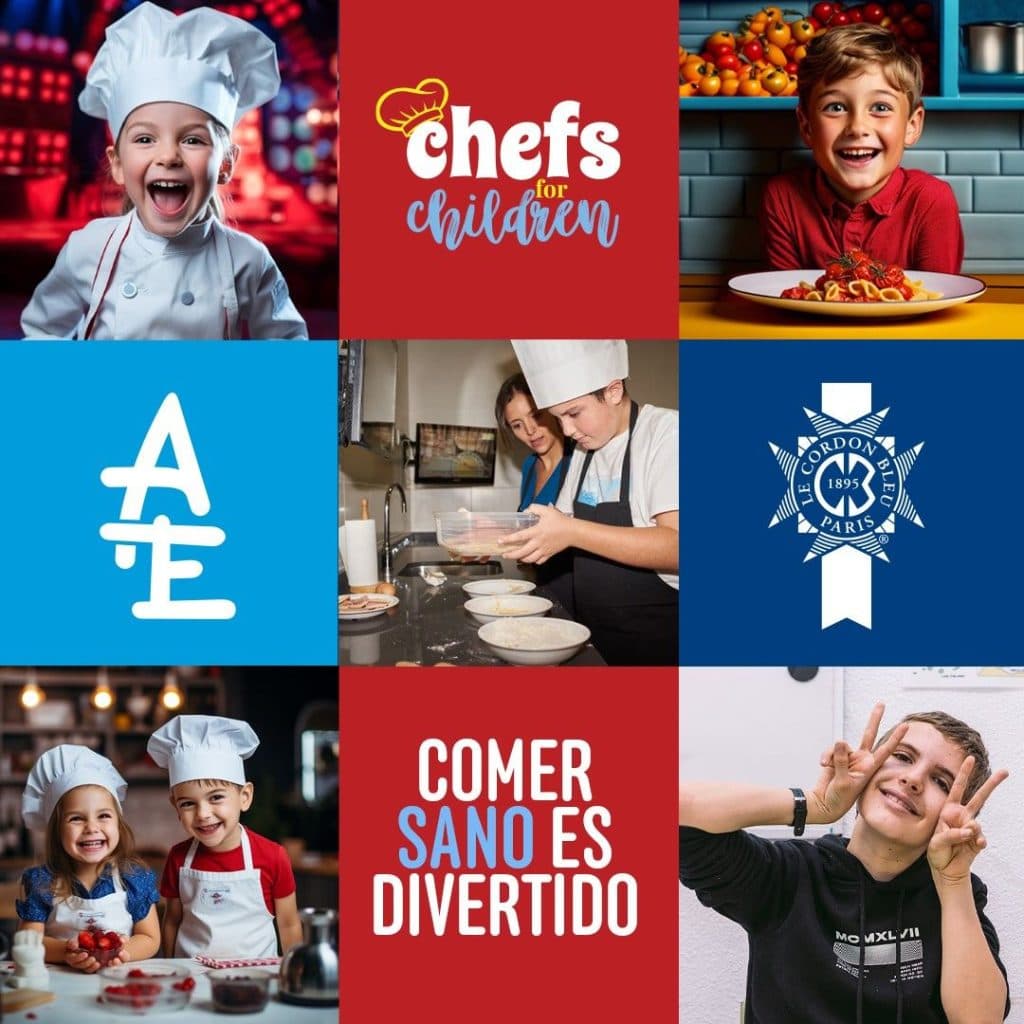 Fundación ConecTEA participa en un taller de cocina para niños organizado por ChefsForChildren - Embedded Image 1