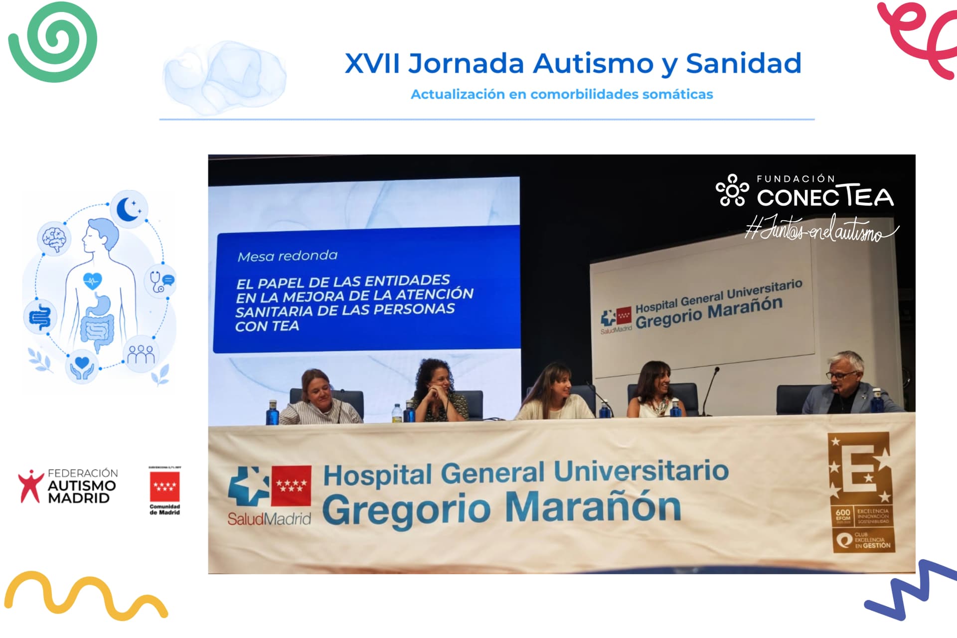 Fundación ConecTEA en la XVII Jornada Autismo y Sanidad