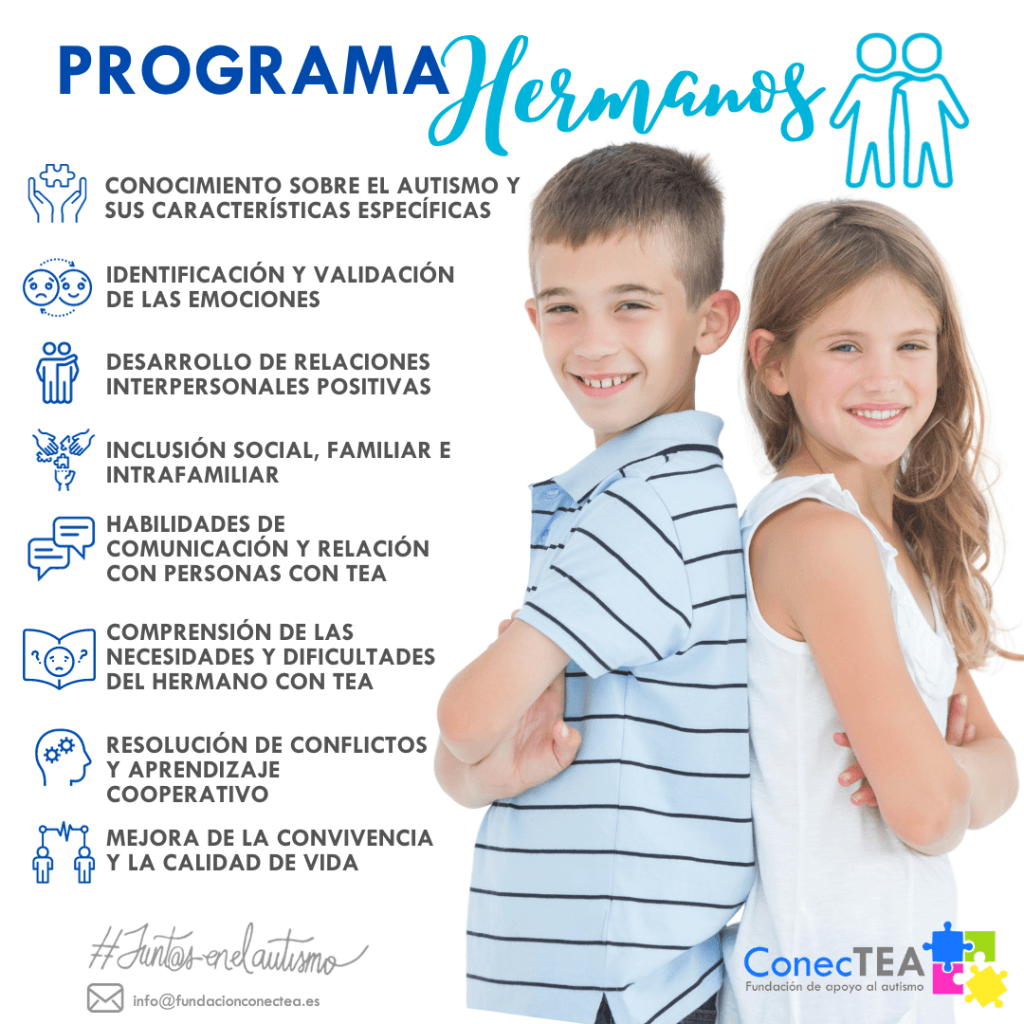 Fundación ConecTEA lanza el Programa Hermanos - Embedded Image 2
