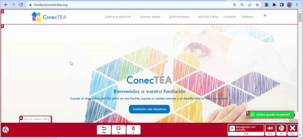 La web de Fundación ConecTEA es más accesible - Embedded Image 1