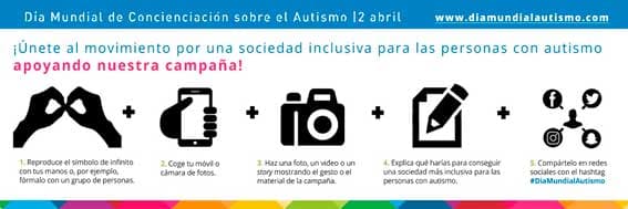 Campaña de Autismo España por el #DiaMundialAutismo - Embedded Image 1