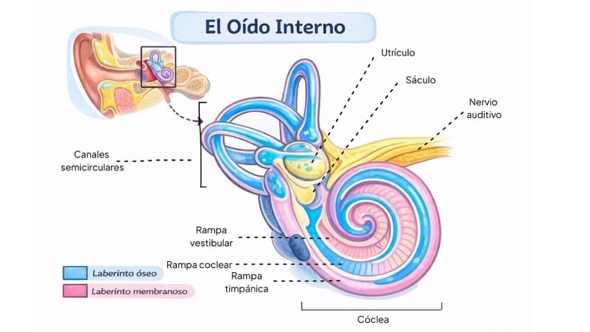 3 - Oído Interno