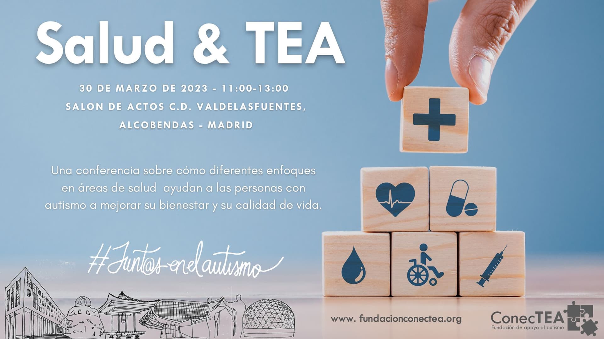 Reserva la fecha: Jornada Salud & TEA - Hero Image