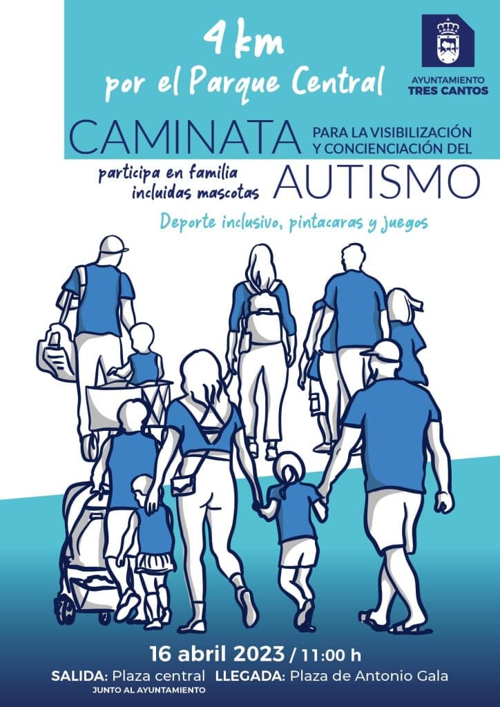 Fundación ConecTEA colabora en la caminata por el autismo en Tres Cantos - Embedded Image 1