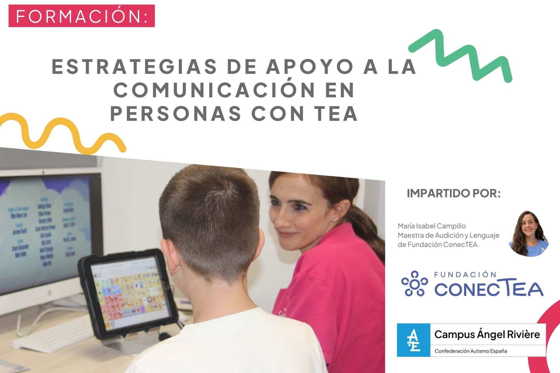 Curso estrategias apoyo comunicacion personas TEA