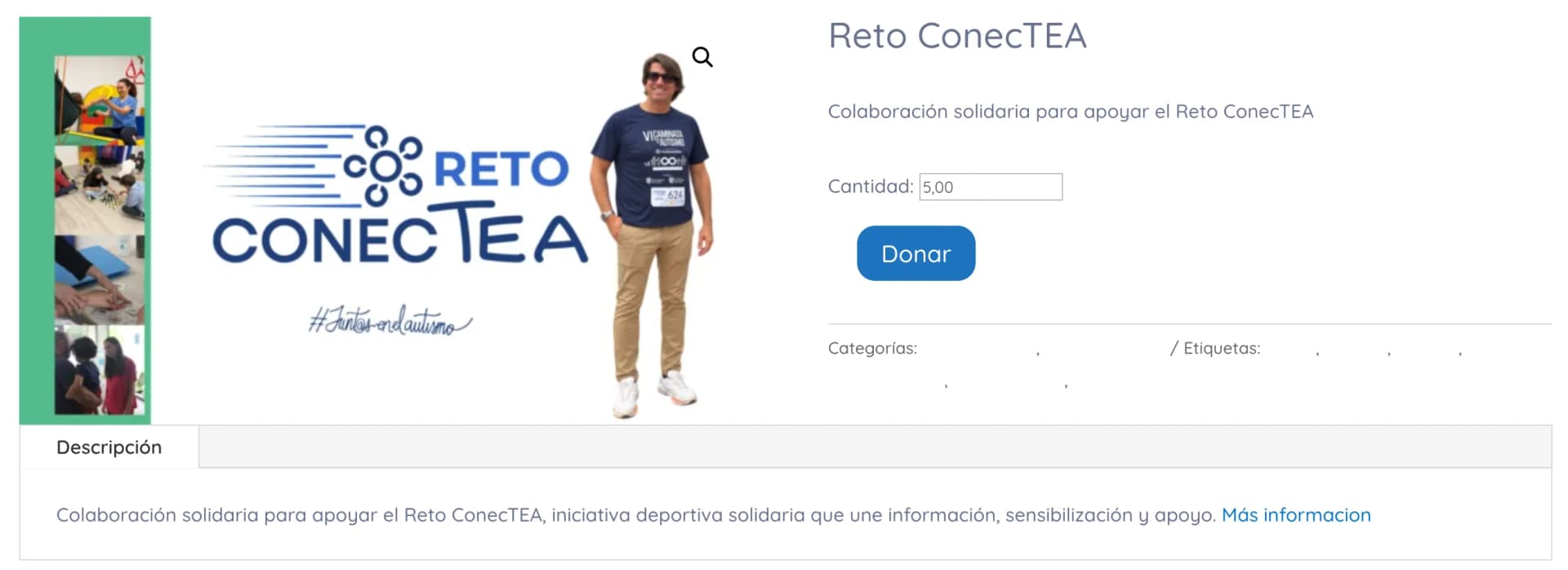Reto ConecTEA Colaboración Solidaria