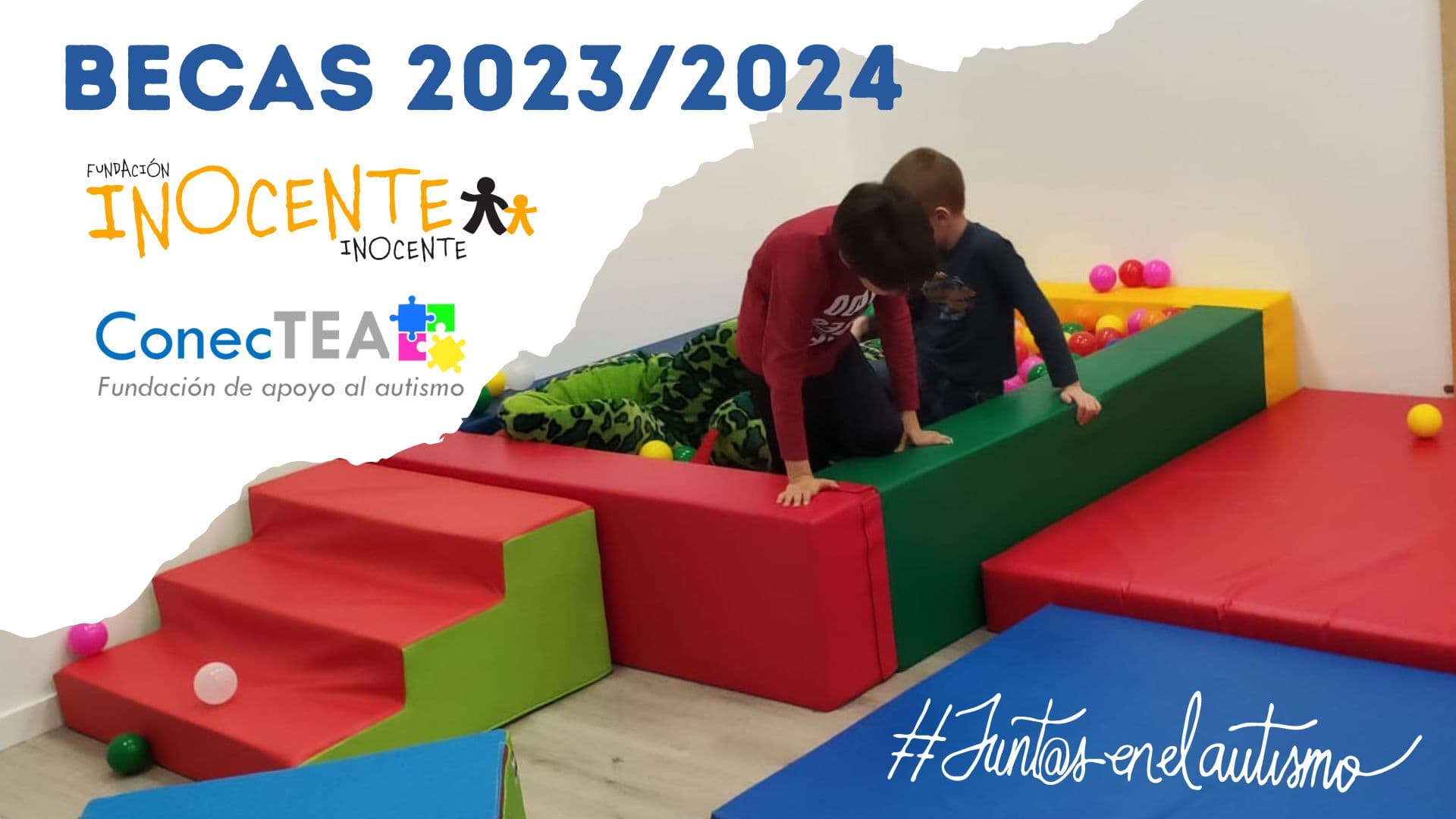 Las Becas ConecTEA 2023/2024 son posibles gracias a Fundación Inocente Inocente - Hero Image