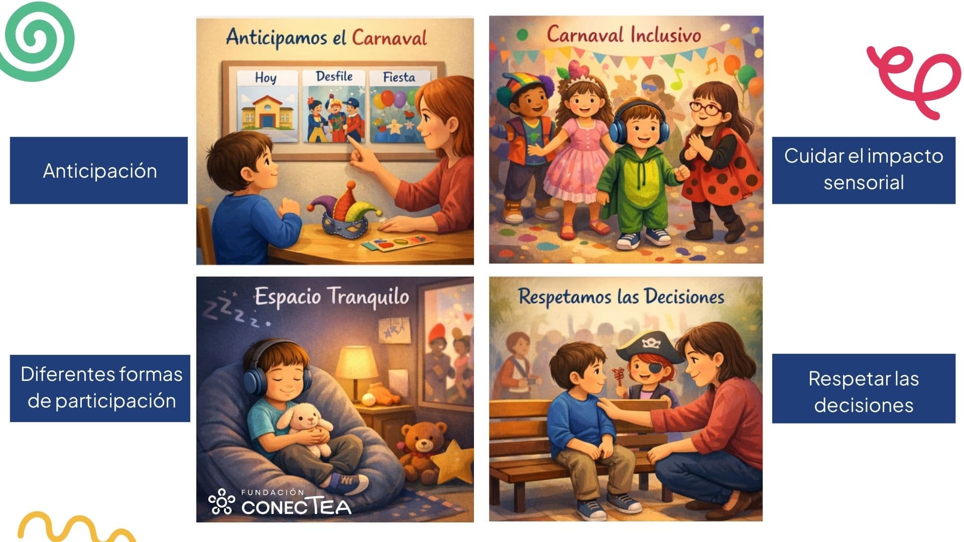 Carnaval y Autismo - pautas