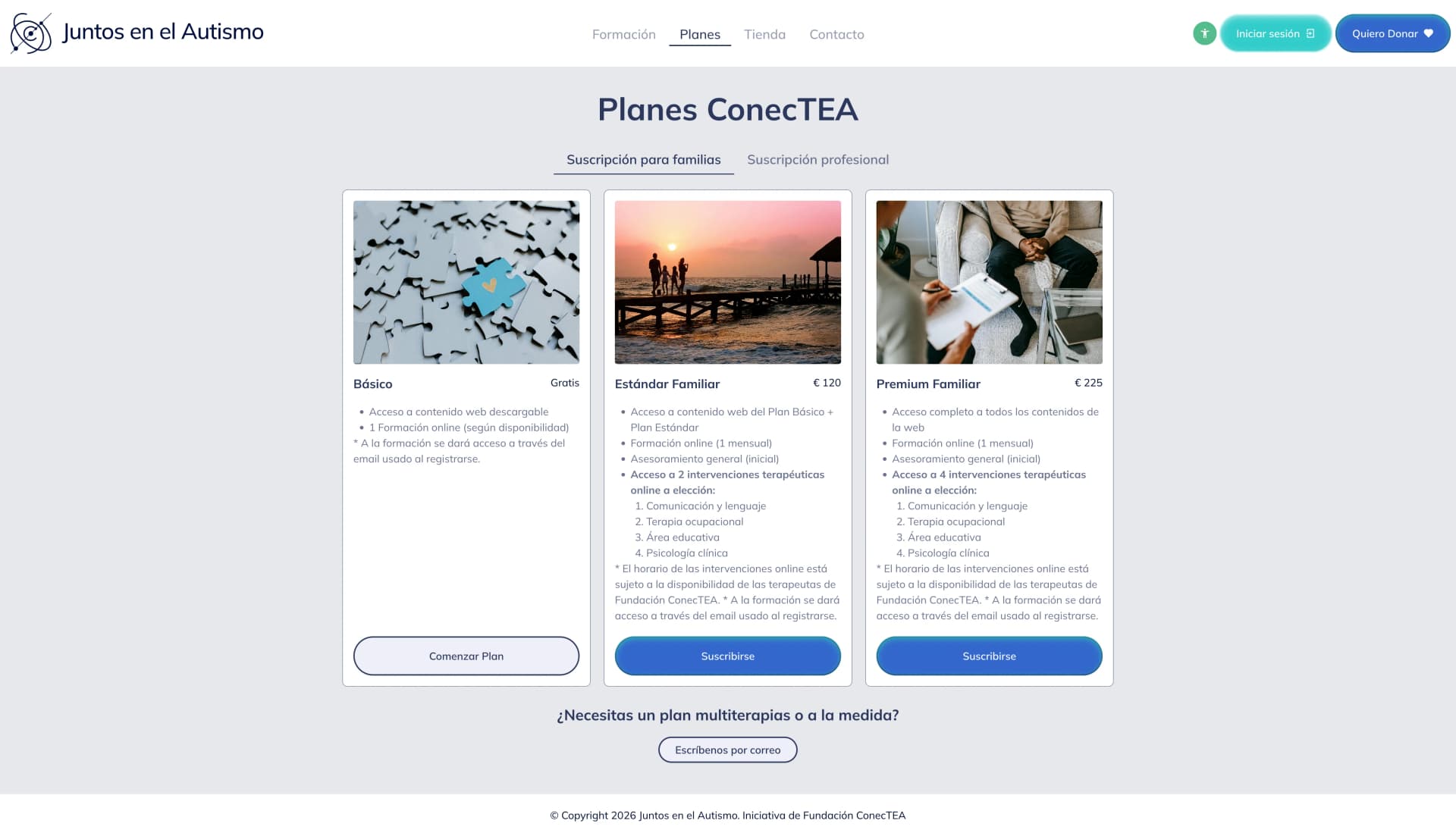 Planes ConecTEA - Juntos en el Autismo