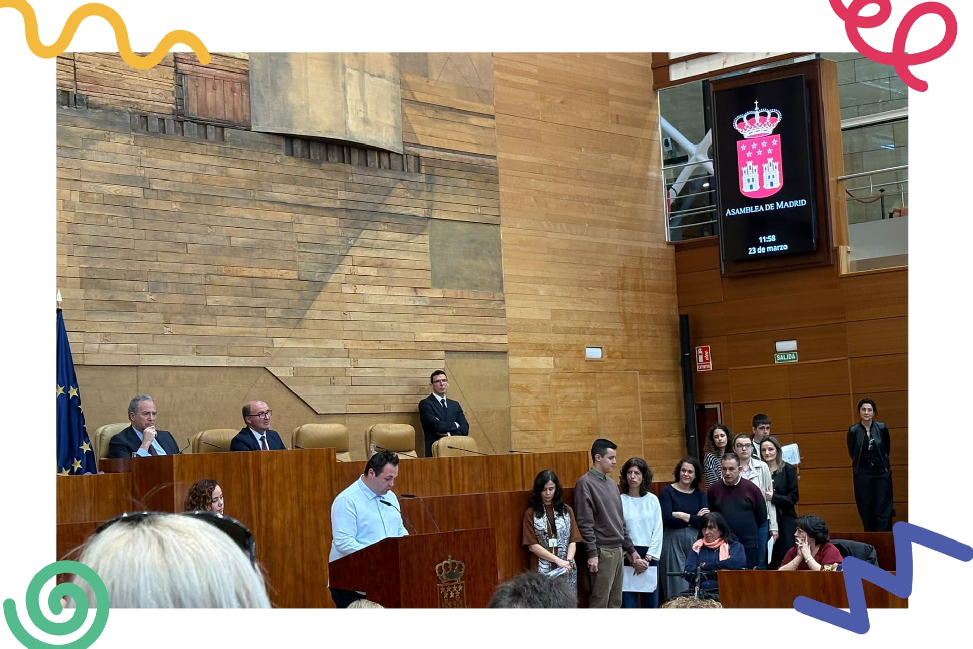 Lectura Manifiesto Día Autismo Asamblea Madrid 2026