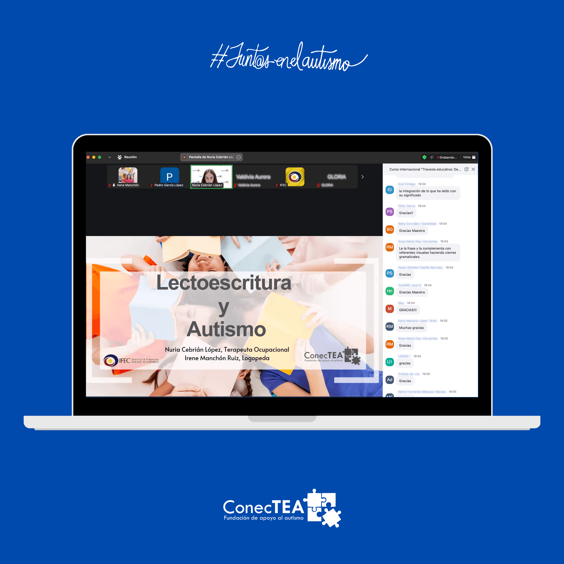 Docentes mexicanos se forman sobre ‘Enseñanza de la Lectoescritura’ a alumnado con TEA con Fundación ConecTEA - Hero Image