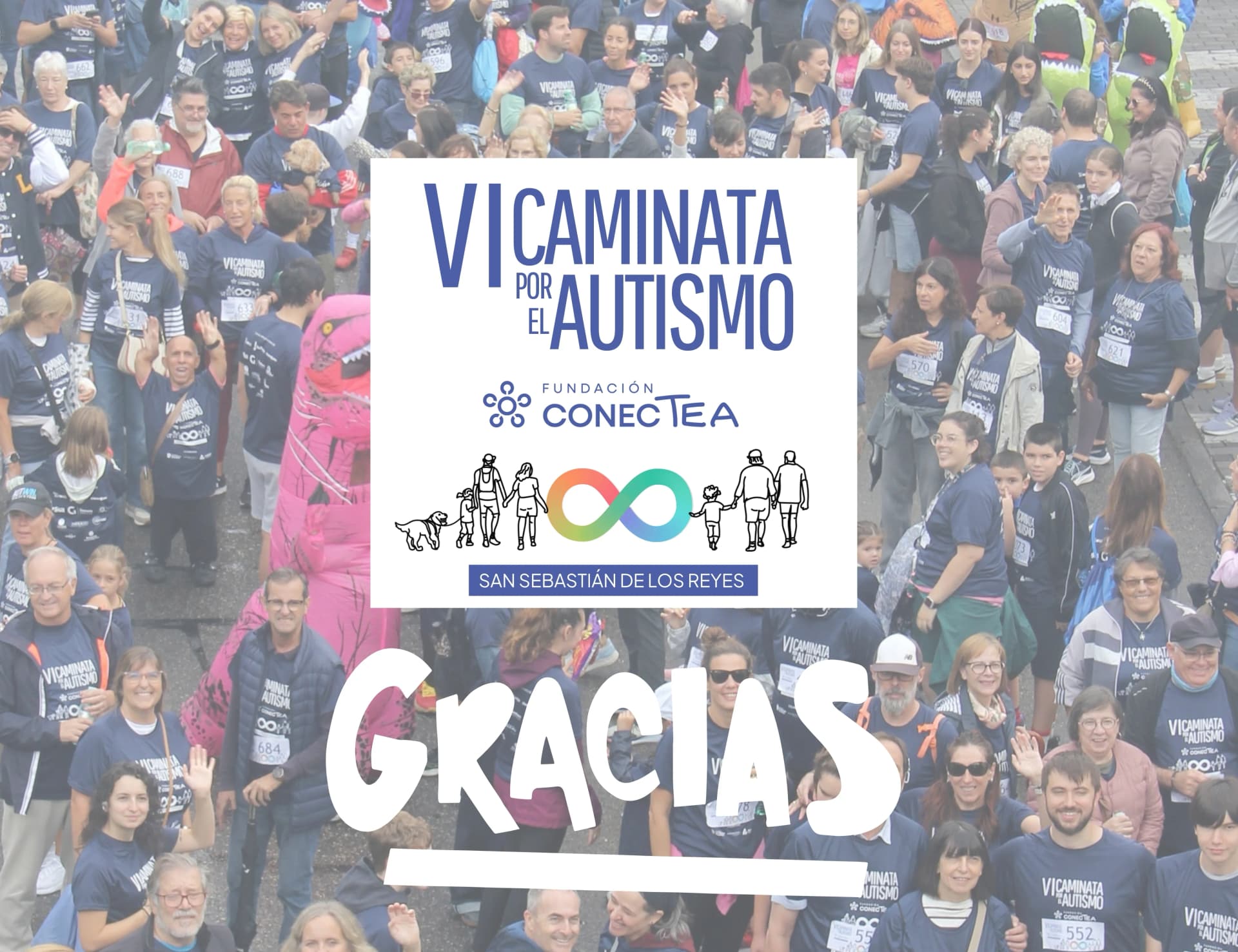 VI Caminata por el Autismo 2026 - GRACIAS