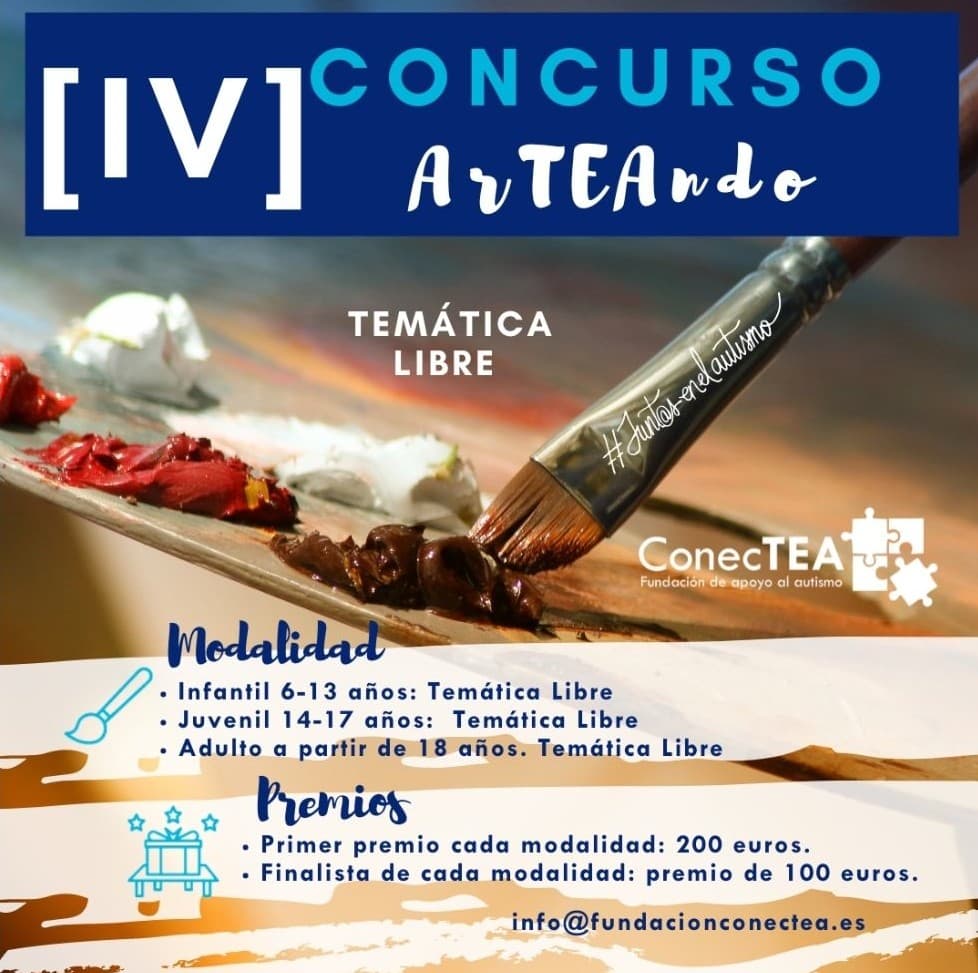 Fundación ConecTEA convoca una nueva edición del concurso ArTEAndo - Embedded Image 1